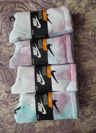 Носки tie-dye