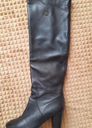 Демісезонні чоботи з натуральної шкіри