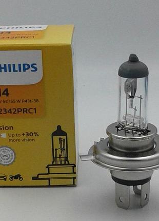 Автолампа philips 12v-60/55w premium +30%