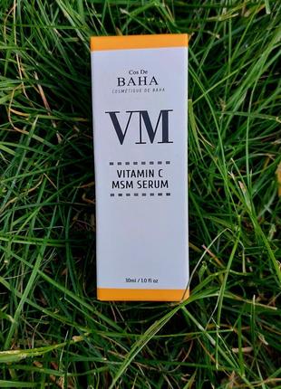 Сироватка для обличчям з вітамін с від cos de baha, 30 ml