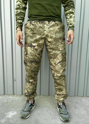 Тактичні військові штани terra піксель зелений