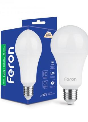 Світлодіодна лампа feron lb-702 12w 2700k e27