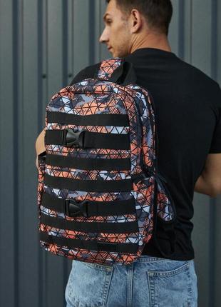 Мужской рюкзак fazan v1 в оранжевом цвете | камуляжный мужской рюкзак