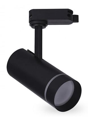Трековый светильник feron al106 10w 4000k черный