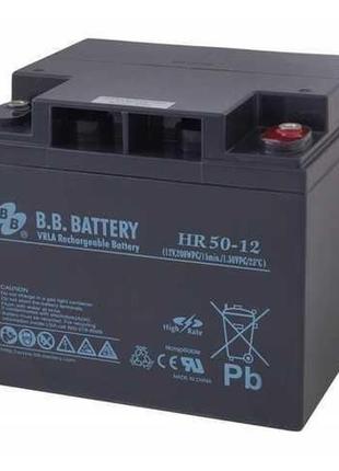 Акумулятор bb battery hr50-12 agm