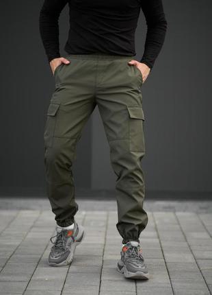 Чоловічі демісезонні  штани hope в кольорі хакі |