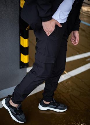 Чоловічі штани softshell "intruder" у чорному кольорі |