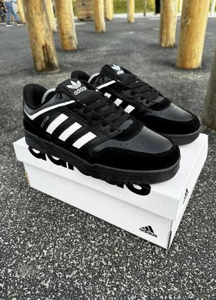 Мужские кроссовки адидас adidas dropstep (all black) ||