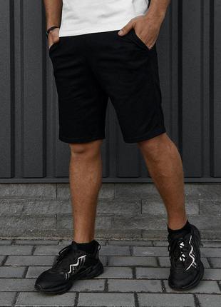 Мужские летние шорты в черном цвете ||