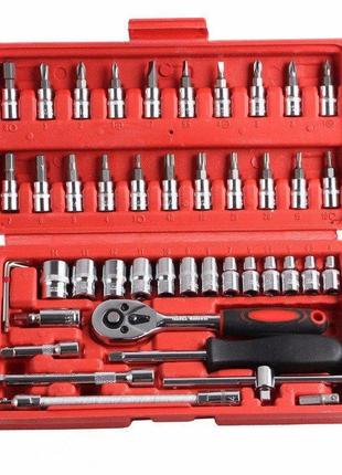 Набір інструментів 46 предметів wrench socket