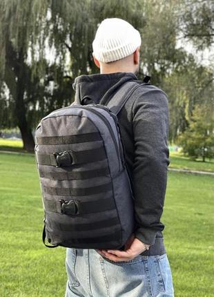 Чоловічий рюкзак fazan v2 у темно-сірому кольорі | темно-сірий чоловічий рюкзак
