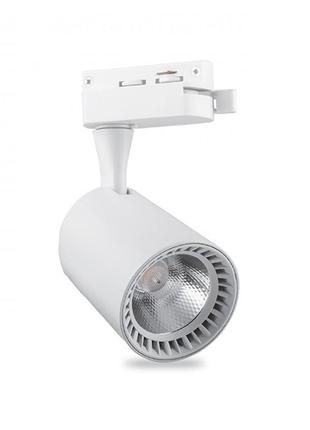 Трековый светильник feron al102 12w 4000к белый