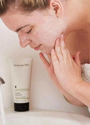 Perricone md hypoallergenic cbd sensitive skin gentle cleanser — м'який і ніжний засіб для вмивання для чутливої шкіри