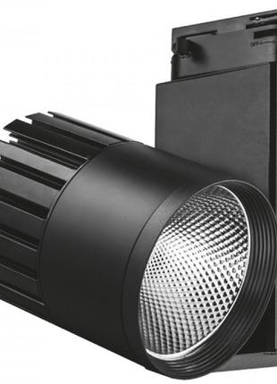 Трековый светильник feron al105 40w 4000к черный
