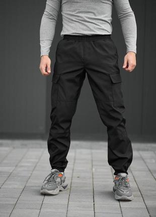 Чоловічі демісезонні  штани hope в чорному кольорі |