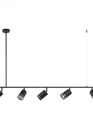 Накладний світильник на підвісі feron ml375 чорний