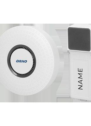 Дзвінок torino 2 ac безпровідний 58 тоновий білий or-db-fx-153 orno