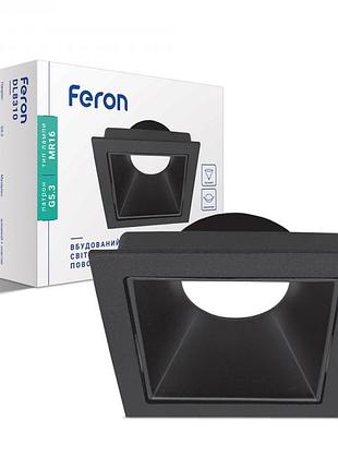 Встроенный светильник feron dl8310 графит