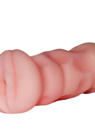 Многоразовый реалистичный мужской мастурбатор вагина с внутреннем рельефом упругость