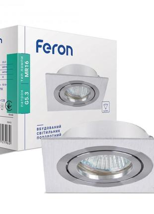 Встроенный светильник feron dl6120 серебро