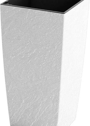 Квітник plastkon eliot stone 25x46 см білий