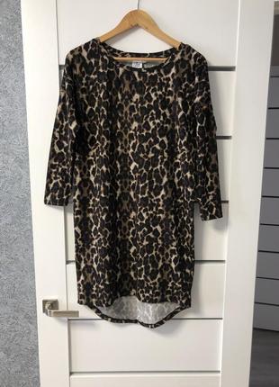 Леопардовое платье, платье леопардовый принт