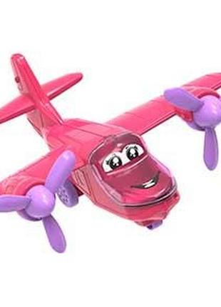 Іграшковий літак пластиковий технок 8898 рожевий