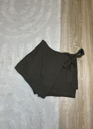 Юбка-шорты юбка шортиками на запах