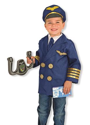 Дитячий костюм "пілот" від 3-6 років melissa&doug (md18500)