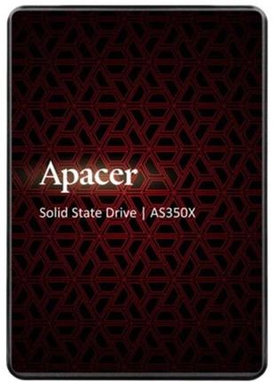 Накопичувач ssd 1tb apacer as350x 2.5 sataiii 3d tlc (ap1tbas350xr-1) (код товару:33867)