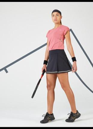 Женская теннисная юбка-шорты artengo