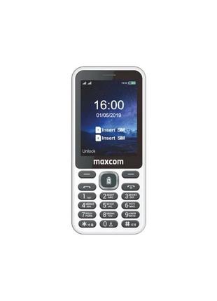 Мобільний телефон maxcom mm814 type-c white (5908235977751)