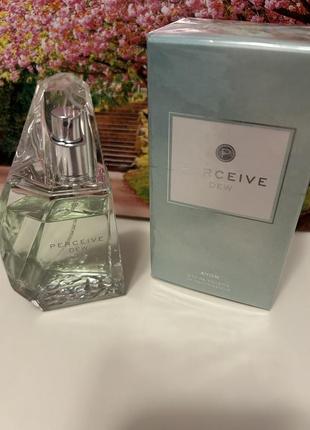 Туалетна  вода perceive dew avon 50ml