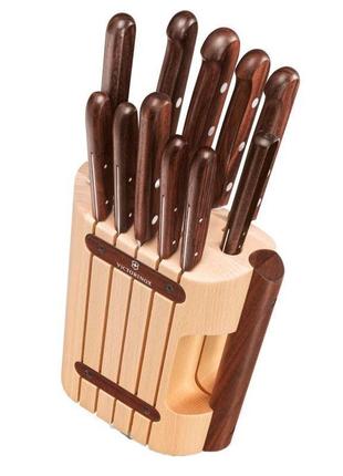 Набір кухонний victorinox rosewood cutlery block (5.1150.11)3 фото