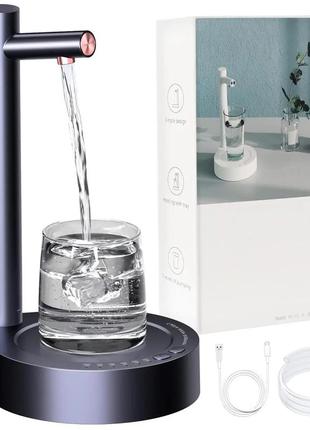 Розумний настільний диспенсер для води po-01 smart table water акумуляторний насос для води на 7 режимів