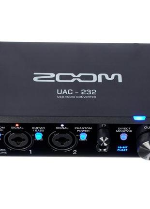 Аудіоінтерфейс zoom uac-232