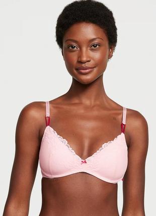 Бюст без кісточок пуш ап victorias secret sexy tee wireless push-up bra