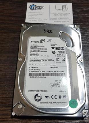 Жесткий диск 250gb seagate barracuda hdd для пк и компьютера 3.5 | sata iii | №342