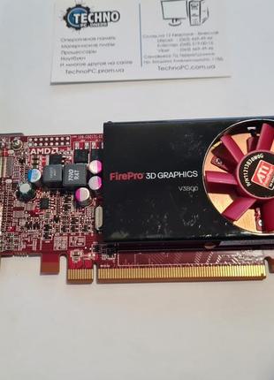 Видеокарта amd firepro v3800 - 512mb - 64 bit - displayport dvi - #039