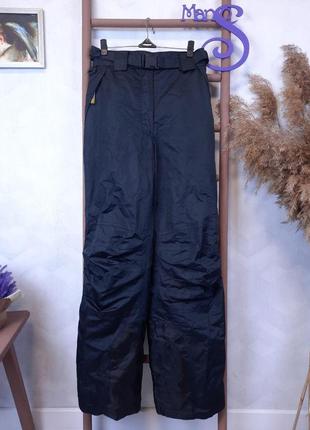 Женские горнолыжные штаны trespass чёрные размер s (44)