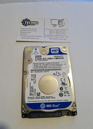Жорсткий диск slim 320 gb hdd для ноутбука 2.5 — western digital blue sata iii — wdc wd3200lpvx-22v0tt0 — #3