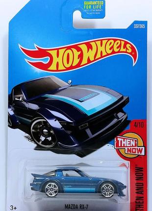 Машинка hot wheels - mazda rx-7 - 2017 then and now (#337) - dvb01