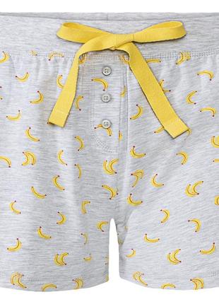 Шорты пижамные l 50-52 р esmara хлопок банан