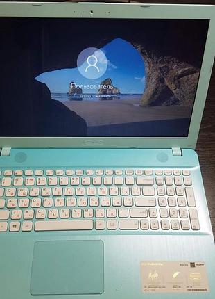 Сенсорный ноутбук asus r541n - 15.6" - intel celeron n3450 - 4gb ram - hdd 160gb - intel hd graphics - уценка!