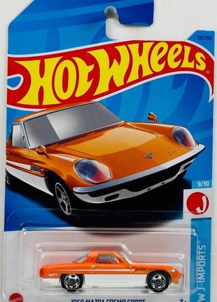 Машинка hot wheels - 1968 mazda cosmo sport - 2023 j-imports (#118) - hkj14