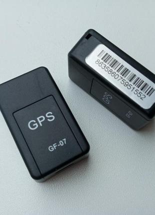 Gps трекер gf-07.для отслеживания техники,мониторинга помещений.прослушка.