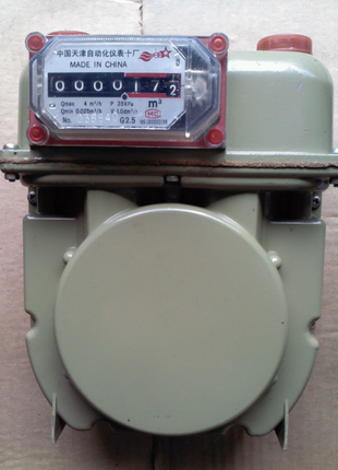Лічильник газу g2,5.