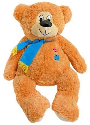 М'яка іграшка "ведмедик клишоногий", коричневий (70 см)