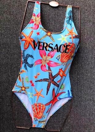 Купальник в стилі versace1 фото