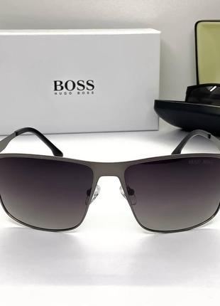 Мужские солнцезащитные очки h.boss (5009) grey
